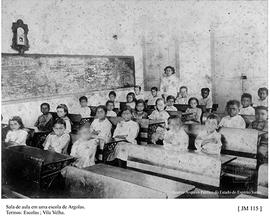 Sala de aula em uma escola de Argolas - Vila Velha